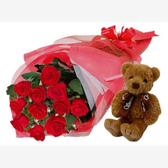 Roses & Teddy